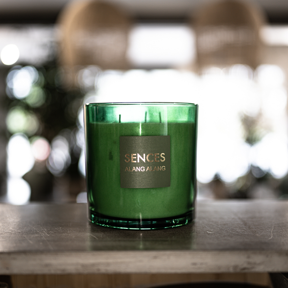 Sences Citrus Alang Alang 3 Wick Candle