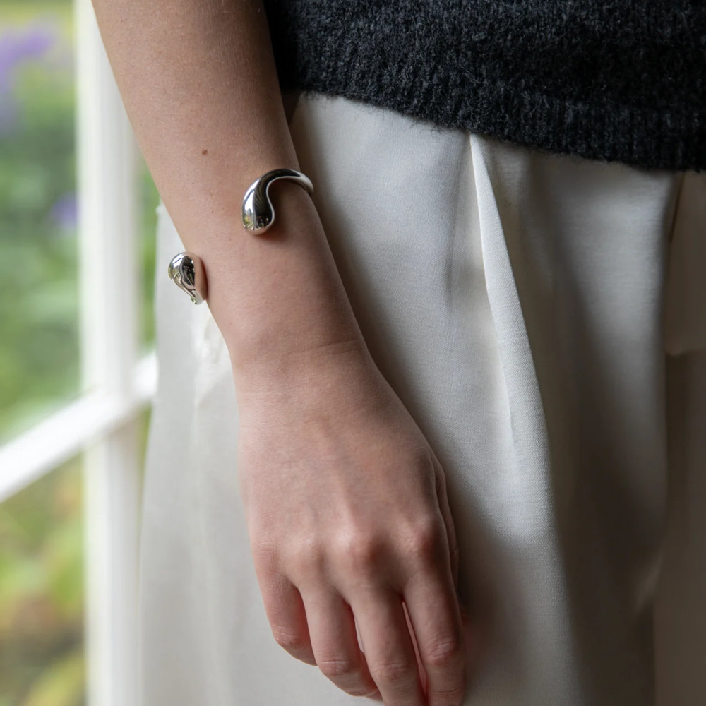 Abstract Chunky Bangle
